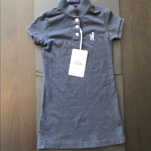 Johnnie-O navy polo tennis dress. NWT.